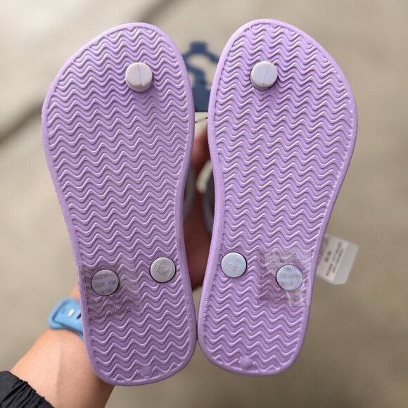 DSG Purple Camo Flip Flops - Size 13K - Picture 3 of 3